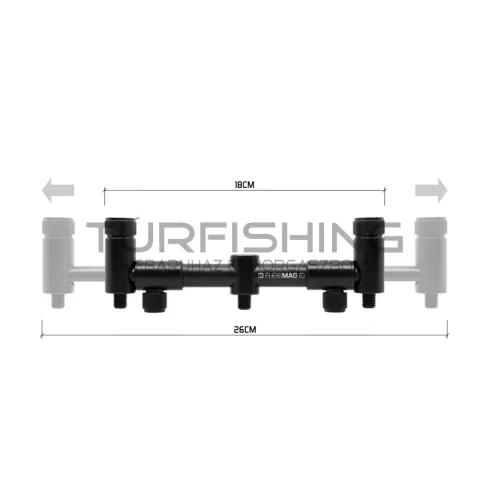 Delphin FlexiMAG BUZZ Állítható buzz bar L L 18-25cm