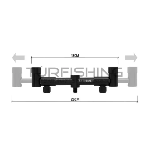 Delphin FlexiBUZZ állítható buzz bar L L 18-25cm