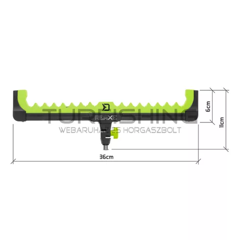 Delphin REAXE EvaFRONT Feeder bottartó 36cm