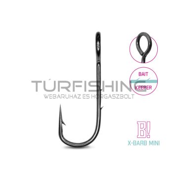 Delphin B! X-BARB MINI Cheburashka horog / 8db 2