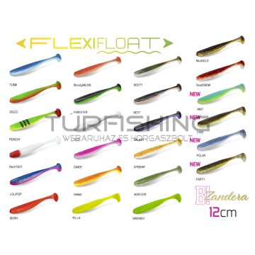   DuoPACK BOX Delphin ZANDERA FlexiFLOAT UVs / 6x 5db 12cm/PARTY
