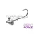  Grub-tartóval ellátott Delphin AeroFORCE jigfej / 5 db 3g-6