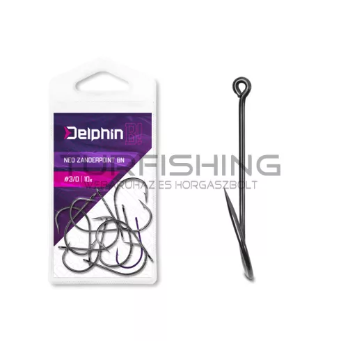 Horog Delphin B! NEO ZanderPoint BN / 10db 3/0