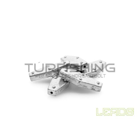 Delphin LEADS Hatszög nyílással / 5db 40,0g