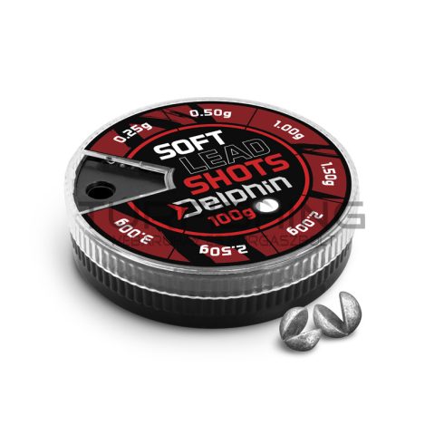 Delphin SOFT kiegyensúlyozó súlyok (zöld doboz) 150g / 0,25-3,0g