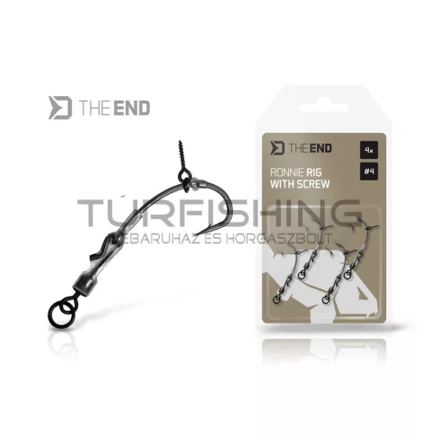THE END Ronnie Rig csalicsavarral / 4 db méret.6