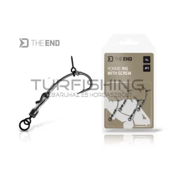 THE END Ronnie Rig csalicsavarral / 4 db méret.8
