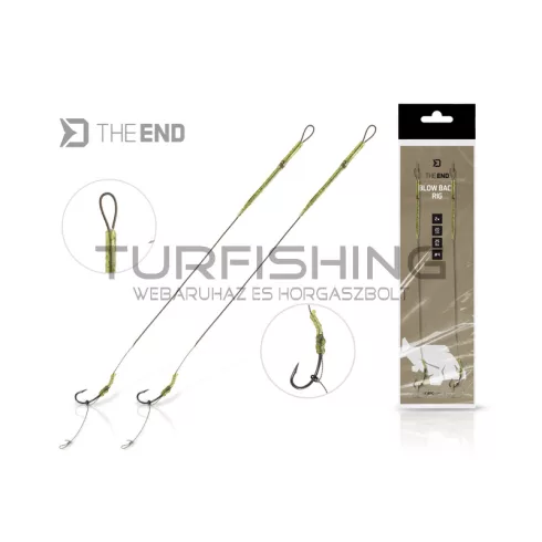Delphin THE END Blow Back Rig / 2 db 20cm/25lbs/#6