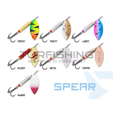 Delphin SPEAR Spinner körforgó 6,2g/méret.1/TROUTY