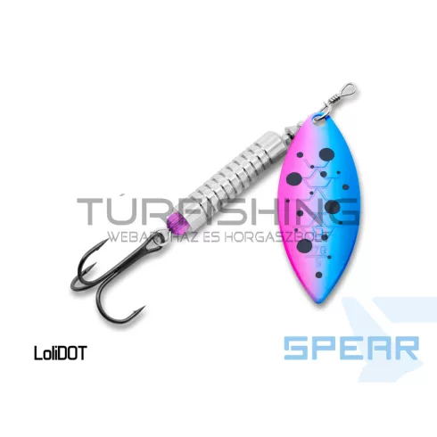 Delphin SPEAR Spinner körforgó 6,2g/méret.1/TROUTY
