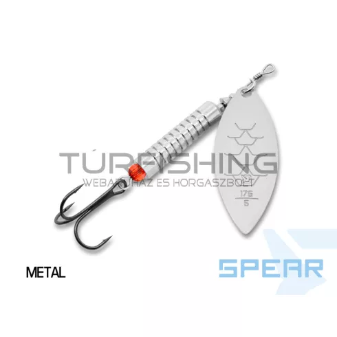 Delphin SPEAR Spinner körforgó 9,5g/méret.3/RedEND