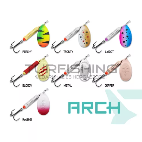 Delphin ARCH Spinner körforgó 2g/méret.0/PERCHY