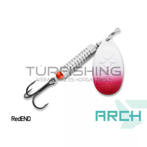 Delphin ARCH Spinner körforgó 10g/méret.3/RedEND