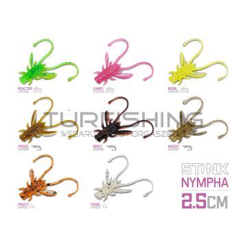 Műcsali Delphin B! Stinx NYMPHA / 20 db 2.5cm / PEARL