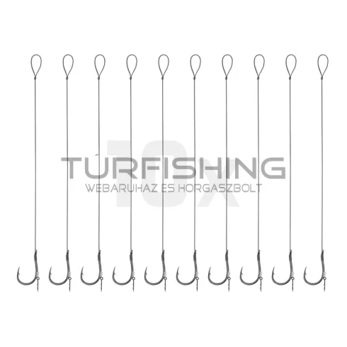 Delphin Braided Sting Feeder Rig / 10db 8cm/0,14mm/Chinu #8