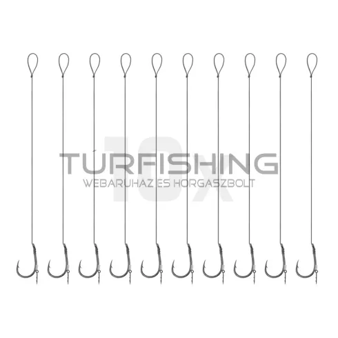 Delphin Braided Sting Feeder Rig / 10db 8cm/0,20mm/Turner #6