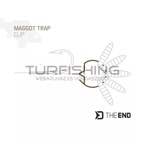Delphin THE END Maggot Trap csonti rögzítő karika / 15 db M