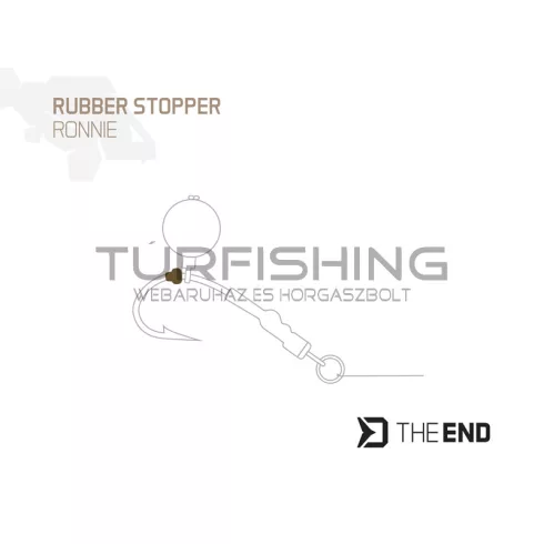 Delphin THE END Ronnie gumistopper / 20 db 