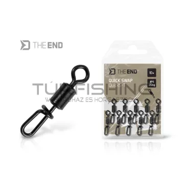   Delphin THE END QuickS-T gyorskapcsos forgó / 10 db #4 / 35kg