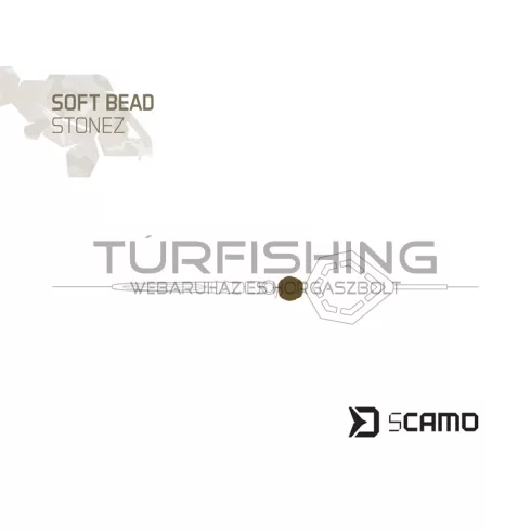 Delphin sCAMO STONEZ puha ütköző gyöngyök 60 db 6mm