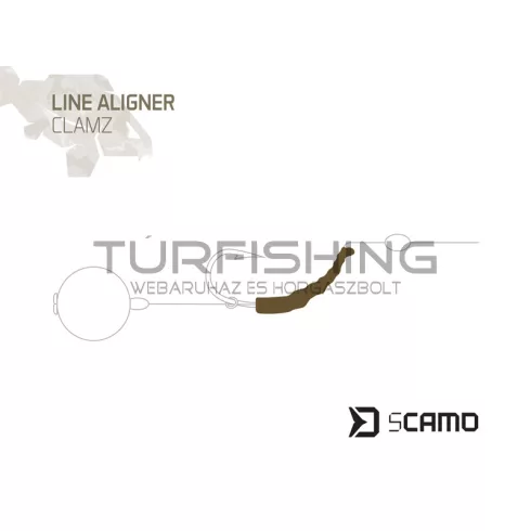 Delphin sCAMO CLAMZ horogbefordító 10 db 15mm