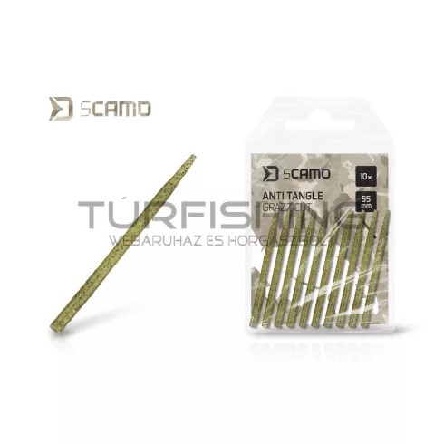 Delphin sCAMO GRAZZ Cut anti tangle hüvely 10 db 55mm