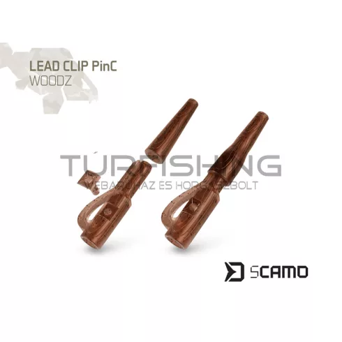 Delphin sCAMO PinC WOODZ ólom tartó kapocs 10 db 