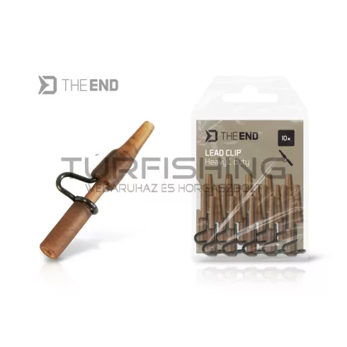Delphin THE END HeavyC duty ólomkapocs / 10 db Ground