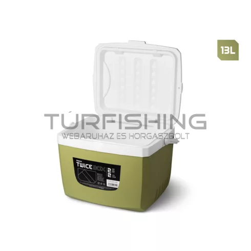Delphin TwiceBOX 2in1 hűtőláda szett 5l +13l / 2x400ml
