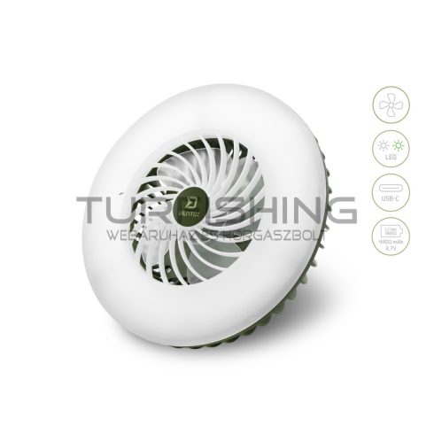Delphin Ventix Ventilátor világítással 4400 mAh