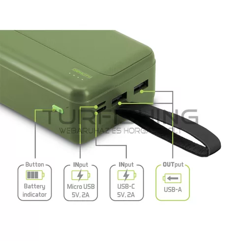 Powerbank Delphin PoweriX / 27 000 mAh 27 000 mAh