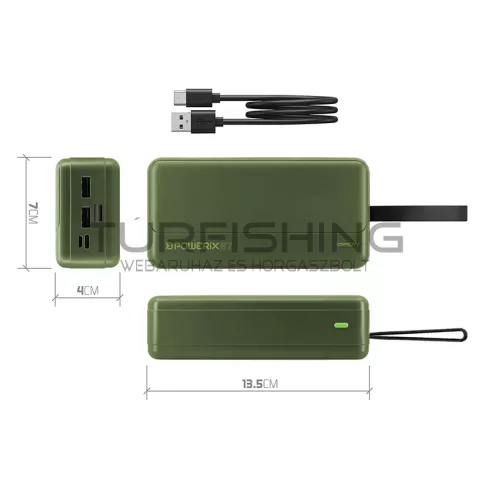 Powerbank Delphin PoweriX / 27 000 mAh 27 000 mAh