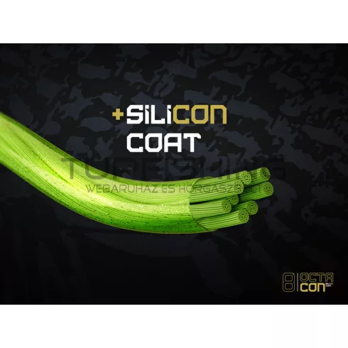Delphin OctaCON / fluo zöld 0,10mm 6,2kg 135m