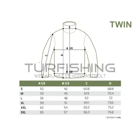 Delphin TWIN Zip Fleece kabát M