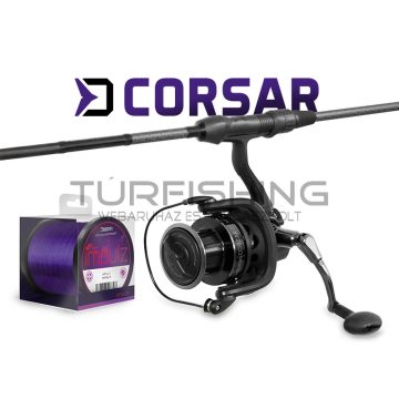   Pontyozó szett Delphin CorsaBLACK NERO 3 rész + 8T + 0,30mm