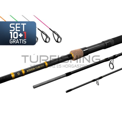 10+1 - Delphin RIVER Trophy NXT +4  spicc 400cm/200g/3 rész