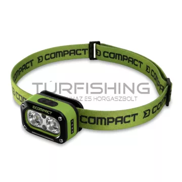 Delphin COMPACT fejlámpa 3W/120lm/1200mAh