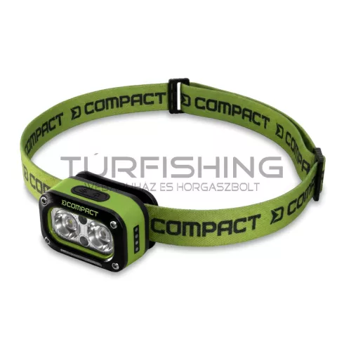 Delphin COMPACT fejlámpa 3W/120lm/1200mAh