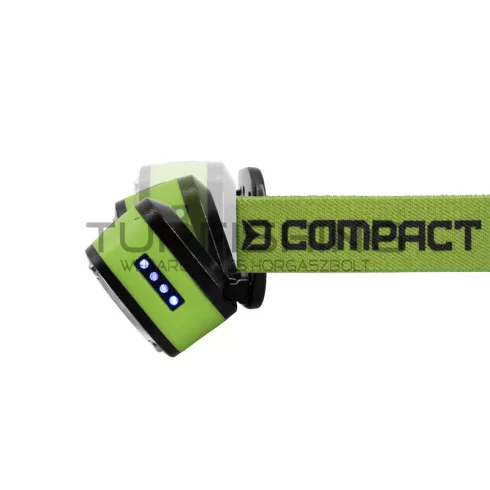 Delphin COMPACT fejlámpa 3W/120lm/1200mAh