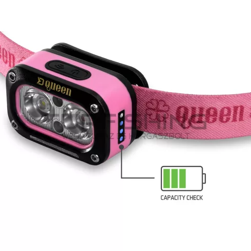 Delphin QUEEN fejlámpa 3W/115lm/1200mAh