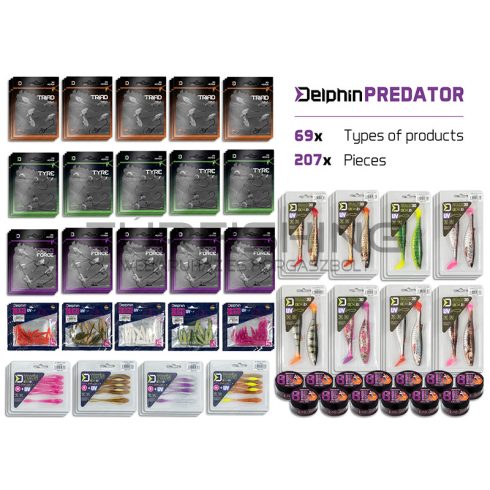PREDATOR - Szett boltok számára 207db