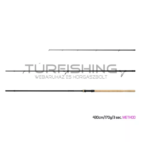 Spicc Delphin REAXE Feeder METHOD CarbonGlass/Medium - zöld