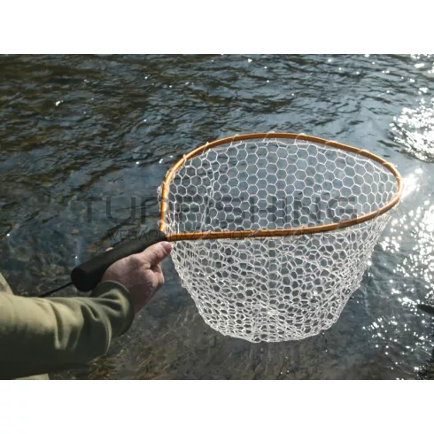 Delphin SoftLUX Soft Mesh Pisztrángos merítőháló 45x40cm