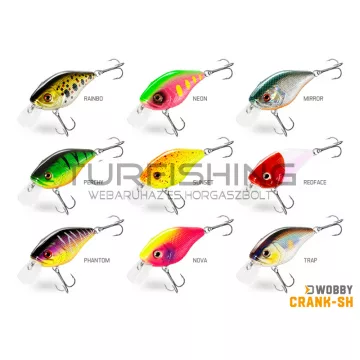 Wobbler Delphin WOBBY CRANK-SH 8g/5cm/Float./NEON
