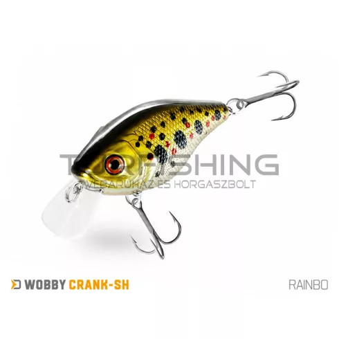 Wobbler Delphin WOBBY CRANK-SH 8g/5cm/Float./MIRROR