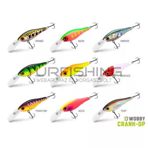 Wobbler Delphin WOBBY CRANK-DP 12g/7cm/Float./NEON