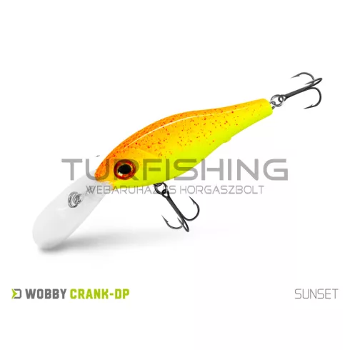Wobbler Delphin WOBBY CRANK-DP 12g/7cm/Float./RAINBO