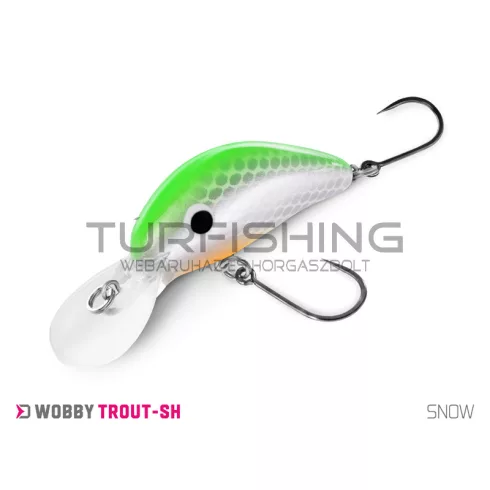 Wobbler Delphin WOBBY TROUT-SH 4g/4cm/Float./MIRROR