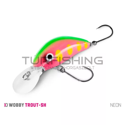 Wobbler Delphin WOBBY TROUT-SH 4g/4cm/Float./PERCHY