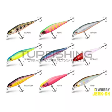 Wobbler Delphin WOBBY JERK-SH 6,5g/8cm/Susp./PHANTOM